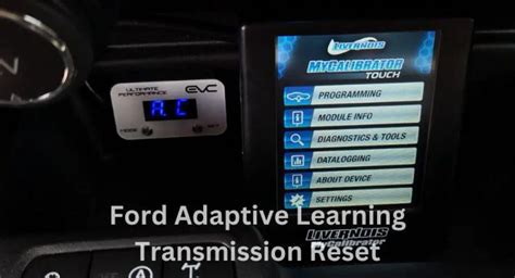The Ford Adaptive Learning Transmission Reset is a process that allows your car to relearn its shift points. . Ford adaptive learning transmission reset